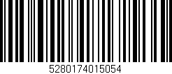 Código de barras (EAN, GTIN, SKU, ISBN): '5280174015054'