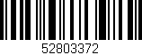 Código de barras (EAN, GTIN, SKU, ISBN): '52803372'