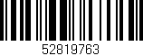 Código de barras (EAN, GTIN, SKU, ISBN): '52819763'