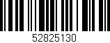 Código de barras (EAN, GTIN, SKU, ISBN): '52825130'