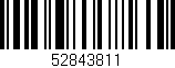Código de barras (EAN, GTIN, SKU, ISBN): '52843811'