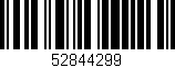 Código de barras (EAN, GTIN, SKU, ISBN): '52844299'