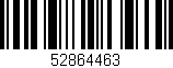 Código de barras (EAN, GTIN, SKU, ISBN): '52864463'