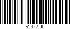 Código de barras (EAN, GTIN, SKU, ISBN): '52877.00'
