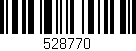 Código de barras (EAN, GTIN, SKU, ISBN): '528770'