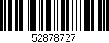 Código de barras (EAN, GTIN, SKU, ISBN): '52878727'