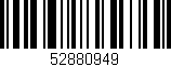 Código de barras (EAN, GTIN, SKU, ISBN): '52880949'