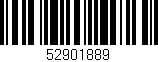 Código de barras (EAN, GTIN, SKU, ISBN): '52901889'