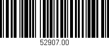 Código de barras (EAN, GTIN, SKU, ISBN): '52907.00'
