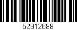 Código de barras (EAN, GTIN, SKU, ISBN): '52912688'
