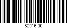 Código de barras (EAN, GTIN, SKU, ISBN): '52916.00'