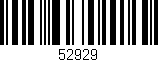 Código de barras (EAN, GTIN, SKU, ISBN): '52929'