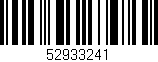 Código de barras (EAN, GTIN, SKU, ISBN): '52933241'