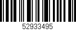 Código de barras (EAN, GTIN, SKU, ISBN): '52933495'