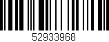 Código de barras (EAN, GTIN, SKU, ISBN): '52933968'