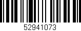 Código de barras (EAN, GTIN, SKU, ISBN): '52941073'
