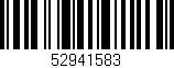 Código de barras (EAN, GTIN, SKU, ISBN): '52941583'