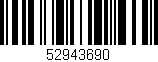 Código de barras (EAN, GTIN, SKU, ISBN): '52943690'