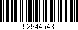 Código de barras (EAN, GTIN, SKU, ISBN): '52944543'
