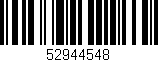 Código de barras (EAN, GTIN, SKU, ISBN): '52944548'