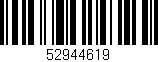 Código de barras (EAN, GTIN, SKU, ISBN): '52944619'