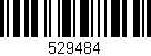 Código de barras (EAN, GTIN, SKU, ISBN): '529484'