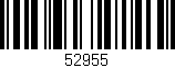 Código de barras (EAN, GTIN, SKU, ISBN): '52955'