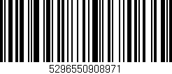 Código de barras (EAN, GTIN, SKU, ISBN): '5296550908971'