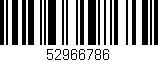 Código de barras (EAN, GTIN, SKU, ISBN): '52966786'