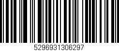 Código de barras (EAN, GTIN, SKU, ISBN): '5296931306297'