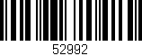 Código de barras (EAN, GTIN, SKU, ISBN): '52992'