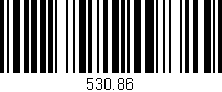 Código de barras (EAN, GTIN, SKU, ISBN): '530.86'