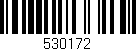 Código de barras (EAN, GTIN, SKU, ISBN): '530172'