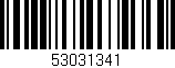 Código de barras (EAN, GTIN, SKU, ISBN): '53031341'