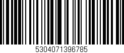 Código de barras (EAN, GTIN, SKU, ISBN): '5304071396785'