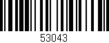 Código de barras (EAN, GTIN, SKU, ISBN): '53043'