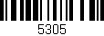 Código de barras (EAN, GTIN, SKU, ISBN): '5305'