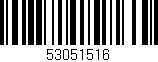 Código de barras (EAN, GTIN, SKU, ISBN): '53051516'