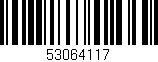 Código de barras (EAN, GTIN, SKU, ISBN): '53064117'