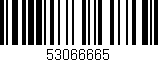 Código de barras (EAN, GTIN, SKU, ISBN): '53066665'