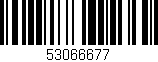 Código de barras (EAN, GTIN, SKU, ISBN): '53066677'
