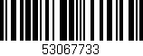 Código de barras (EAN, GTIN, SKU, ISBN): '53067733'