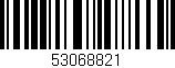 Código de barras (EAN, GTIN, SKU, ISBN): '53068821'