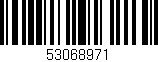Código de barras (EAN, GTIN, SKU, ISBN): '53068971'