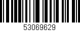 Código de barras (EAN, GTIN, SKU, ISBN): '53069629'