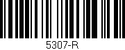 Código de barras (EAN, GTIN, SKU, ISBN): '5307-R'