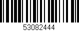 Código de barras (EAN, GTIN, SKU, ISBN): '53082444'