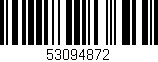 Código de barras (EAN, GTIN, SKU, ISBN): '53094872'