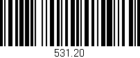 Código de barras (EAN, GTIN, SKU, ISBN): '531.20'