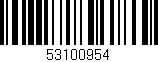 Código de barras (EAN, GTIN, SKU, ISBN): '53100954'